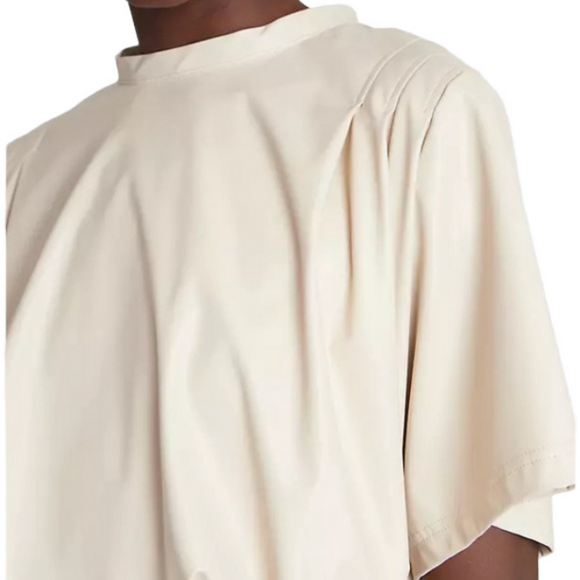 MARANT Etoile Balesi Short Sleeve Mini Dress Chalk - Picture 3 of 11